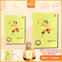 EN751-JM Deli Drawing Book A5 8sheets 120gms Buku Gambar Anak Sekolah Motif Animal Lucu Kartun Hewan BX10 BX360