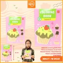 N068 Deli Drawing Book Buku Mewarnai Edukasi Anak Motif Dessert Kertas Tebal Makanan Manis Lucu BX12 BX192
