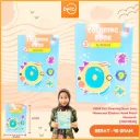 N069 Deli Drawing Book Buku Mewarnai Edukasi Anak Motif Numerak Kertas Tebal Belajar Angka BX12 BX192