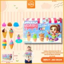MAINAN EDUKASI DOH RE MI YUMMY ICE CREAM IMAJINASI ANAK CETAK ES KRIM LUCU BX96