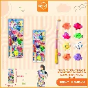 MAINAN FISHING GAME PLAY ISI IKAN 8PCS DENGAN PANCINGAN SET MOTORIK ANAK BX60