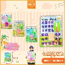 MAINAN EDUKASI ALFABET SPACE SAND BELAJAR HURUF DENGAN PASIR SENSORIK KREATIVITAS ANAK BX84