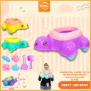 MAINAN MOBIL SUMMER TURTLE DKK BISA DITARIK DENGAN CETAKAN PASIR BX49