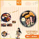 MAINAN MASAKAN HIDANGAN SATE BAKARAN STREETFOOD DENGAN GRILLPAN BX150