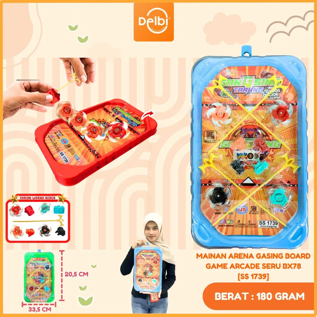 [SS 1739] MAINAN ARENA GASING BOARD GAME ARCADE SERU BX78