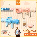 (BYS-823) MAINAN TEMBAKAN PISTOL GELEMBUNG 9 HOLE ROCKET LAUNCHER BUBBLE GUN BX100