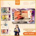 (LD-PCX2400) MAINAN HELIKOPTER RC DENGAN SENSOR LAMPU HELICOPTER REMOTE CONTROL BX250
