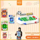 MAINAN PIN BALL GAME MIKA ARCADE BOLA SEPAK SOCCER 2 PLAYER BX95