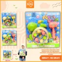 MAINAN KURA-KURA PUKUL MUSIC EDUKASI ANAK MOTORIK DENGAN KARAKTER LUCU DAPAT BERSUARA BX60