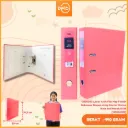 CB20340 Lever Arch File Map Folder Dokumen Simpan Arsip Kantor Warna Wine Red Merah BX15