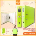 CB20360 Lever Arch File Map Folder Dokumen Simpan Arsip Kantor Warna Lime Green Hijau BX15