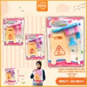 MAINAN CLEANING SET CLASSIC (MIKA) ALAT BERSIH KREATIVITAS ANAK BX65