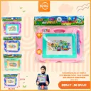 MAINAN EDUKASI BUTTERFLY WHITEBOARD PAPAN TULIS MAGNET DRAWING BOARD BX200