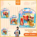 MAINAN DELICIOUS BIG HAMBURGER + FRESH MAKNAN SEPAT SAJI MASAK MASAKAN BX54