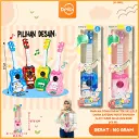 MAINAN GITAR KARAKTER UKULELE TANPA BATERAI MOTIF RANDOM ALAT MUSIK ANAK DUS BX75