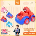 MAINAN MOBILAN SUPER HERO CAR BO BATERAI OPERATED MARVEL KARAKTER ANIMASI DUS BX90