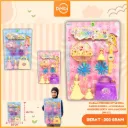 MAINAN PRINCESS STYLE MIKA BARBIE BONEKA LUCU DENGAN AKSESORIS SERTA JAM ANAK BX56