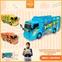 MAINAN MOBILAN MINI TRUCK OLENG BO DUS TRUK MMUATAN BARANG GOYANG KANAN KIRI DUS BX48