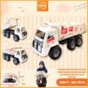MAINAN MOBILAN DUMP TRUCK MIRIP PENDEK KOPDES BAK BISA DITURUNKAN RODA 6 BX70