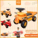 MAINAN MOBILAN BESAR MINING TRUCK DUMP TELOLET MOBIL BISA DIDUDUKIN TRUK MUATAN BX6
