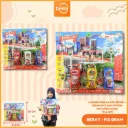 MAINAN MOBILAN POM BENSIN + SEDAN 3PCS GAS STATION PERTAMINA BX120