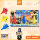 MAINAN PESAWAT SET F/C AIRPLANE 3PCS TRANSPORTASI UDARA BX42