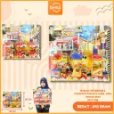 MAINAN POM BENSIN & CONSTRUCTION 6PCS MOBIL TRUK PROYEK BX54