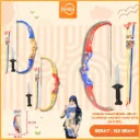 MAINAN PANAH BESAR + BELATI OLAHRAGA ARCHERY ANAK PLASTIK PE BX72