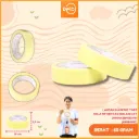 LAKBAN MASKING TAPE SOLATIP KERTAS ISOLASI CAT 24MMX18M BX144