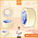 LAKBAN MASKING TAPE SOLATIP KERTAS ISOLASI CAT 42X18MM BX72