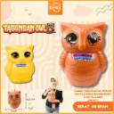 MAINAN TABUNGAN OWL BURUNG HANTU 2 WARNA SAVING MONEY ANAK JALA BX84