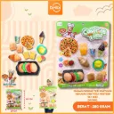 MAINAN COOKING TIME WAKTUNYA MEMASAK CHEF PIZZA WESTERN SET BX66
