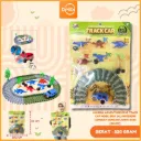 MAINAN ADVENTURE DINO TRACK CAR MOBIL BISA JALAN SENDIRI LENGKAP DENGAN LAMPU BX66