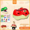 MAINAN BIG HEAD DINOSAURUS WORLD JURASSIC PARK DENGAN MAP JALA BX24