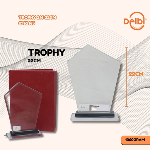 [096216S] TROPHY 216 22CM
