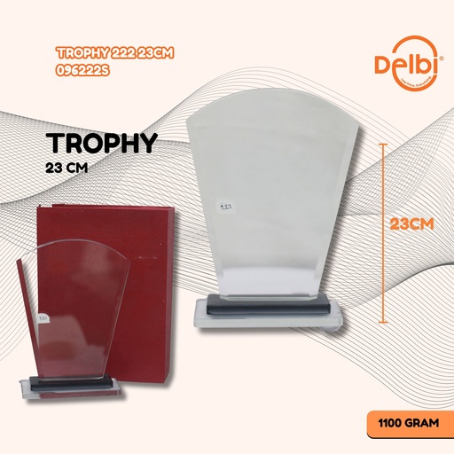 [096222S] TROPHY 222 23CM