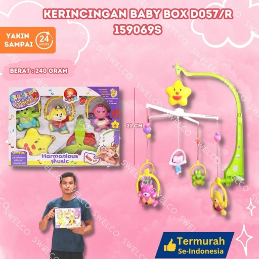 [159069S] KERINCINGAN BABY BOX D057/R