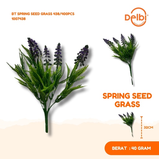 [1007438] BT SPRING SEED GRASS 438/400PCS