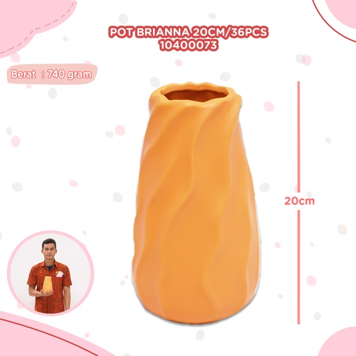 [10400073] POT BRIANNA 20CM/36PCS