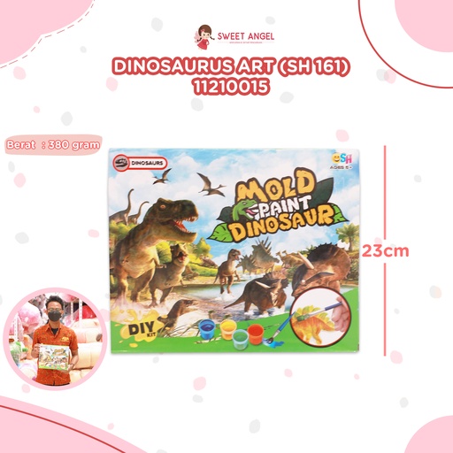 [11210015] (SH 161) DINOSAURUS ART BX78