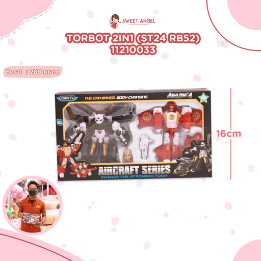 [11210033] (ST24 RB52) TOBOT 2IN1 BX48