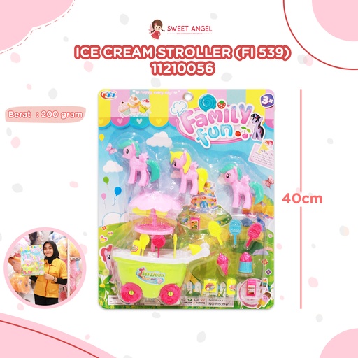[11210056] (FI 539) ICE CREAM STROLLER BX40