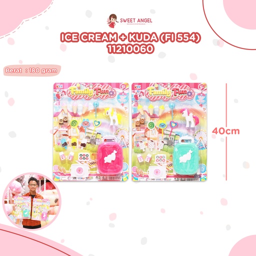 [11210060] (FI 554) MAINAN ICE CREAM + KUDA BX60