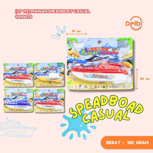 [11210072] (LT 117) MAINAN SPEADBOAT CASUAL BX90