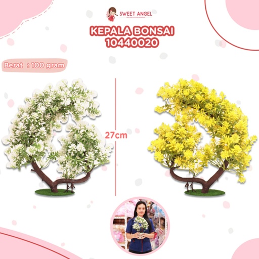 [10440020P5] KEPALA BONSAI 27CM 0020/300PCS