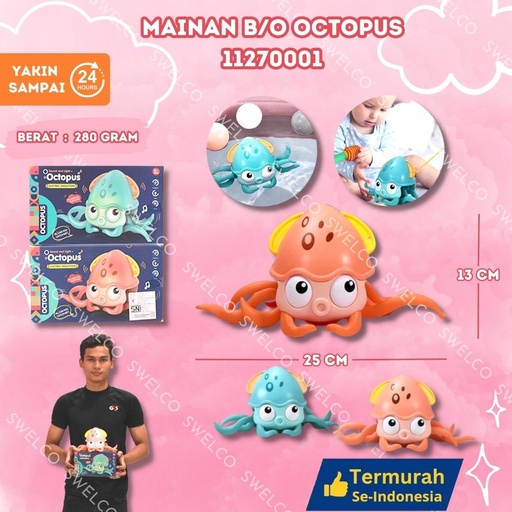 [11270001] (877-33KF/QC-2Y) MAINAN B/O OCTOPUS