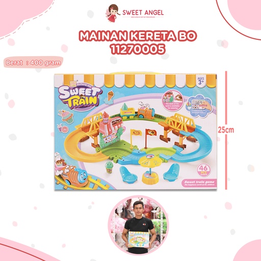 [11270005] (8229/36PCS) MAINAN KERETA B/O