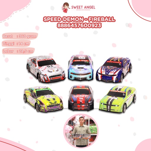 [8886457600923] Speed Demonz Fireball