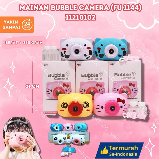 [11210102] (FU 1144) MAINAN BUBBLE CAMERA DUS BUSA BX66