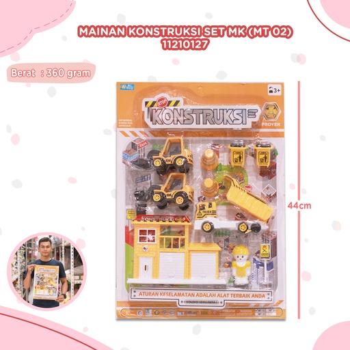 [11210127] (MT 02) MAINAN KONSTRUKSI SET MK BX36